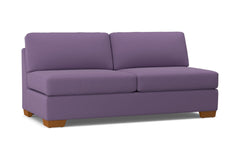 Melrose Armless Sofa :: Leg Finish: Pecan