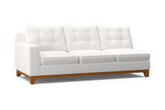 Brentwood Left Arm Sofa :: Leg Finish: Pecan / Configuration: LAF - Chaise on the Left