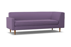 Monroe Left Arm Corner Sofa :: Leg Finish: Pecan / Configuration: LAF - Chaise on the Left