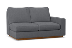 Harper Right Arm Loveseat :: Leg Finish: Pecan / Configuration: RAF - Chaise on the Right