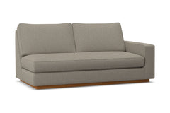 Harper Right Arm Apt Size Sofa w/ Benchseat :: Leg Finish: Pecan / Configuration: RAF - Chaise on the Right