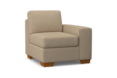 Melrose Right Arm Chair :: Leg Finish: Pecan / Configuration: RAF - Chaise on the Right