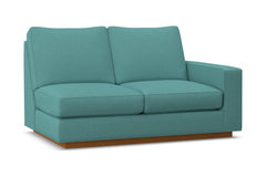 Harper Right Arm Loveseat :: Leg Finish: Pecan / Configuration: RAF - Chaise on the Right