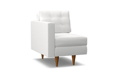 Logan Left Arm Chair :: Leg Finish: Pecan / Configuration: LAF - Chaise on the Left