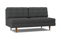 Logan Armless Sofa :: Leg Finish: Pecan