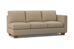 Catalina Right Arm Sofa :: Leg Finish: Pecan / Configuration: RAF - Chaise on the Right