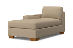 Melrose Left Arm Chaise :: Leg Finish: Pecan / Configuration: LAF - Chaise on the Left