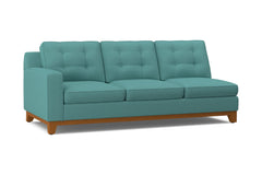 Brentwood Left Arm Sofa :: Leg Finish: Pecan / Configuration: LAF - Chaise on the Left