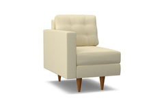Logan Left Arm Chair :: Leg Finish: Pecan / Configuration: LAF - Chaise on the Left