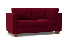 Catalina Left Arm Corner Loveseat :: Leg Finish: Pecan / Configuration: LAF - Chaise on the Left