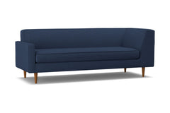 Monroe Left Arm Corner Sofa :: Leg Finish: Pecan / Configuration: LAF - Chaise on the Left