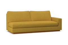 Harper Right Arm Sofa w/ Benchseat :: Leg Finish: Pecan / Configuration: RAF - Chaise on the Right