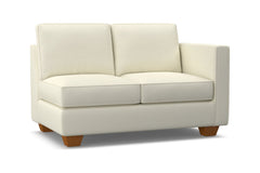 Catalina Right Arm Loveseat :: Leg Finish: Pecan / Configuration: RAF - Chaise on the Right