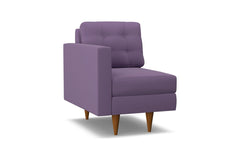 Logan Left Arm Chair :: Leg Finish: Pecan / Configuration: LAF - Chaise on the Left