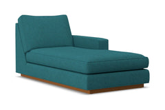 Harper Right Arm Chaise :: Leg Finish: Pecan / Configuration: RAF - Chaise on the Right