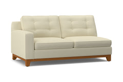 Brentwood Left Arm Apartment Size Sofa :: Leg Finish: Pecan / Configuration: LAF - Chaise on the Left