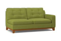 Brentwood Right Arm Apartment Size Sofa :: Leg Finish: Pecan / Configuration: RAF - Chaise on the Right