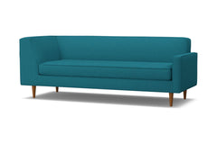 Monroe Right Arm Corner Sofa :: Leg Finish: Pecan / Configuration: RAF - Chaise on the Right