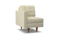 Logan Left Arm Chair :: Leg Finish: Pecan / Configuration: LAF - Chaise on the Left