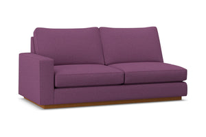 Harper Left Arm Apartment Size Sofa :: Leg Finish: Pecan / Configuration: LAF - Chaise on the Left