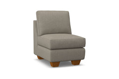 Catalina Armless Chair :: Leg Finish: Pecan