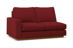 Harper Left Arm Loveseat :: Leg Finish: Pecan / Configuration: LAF - Chaise on the Left