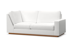 Harper Right Arm Corner Apt Size Sofa :: Leg Finish: Pecan / Configuration: RAF - Chaise on the Right