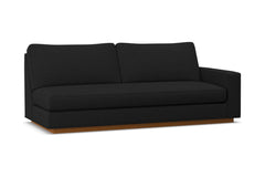 Harper Right Arm Sofa w/ Benchseat :: Leg Finish: Pecan / Configuration: RAF - Chaise on the Right