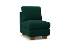 Catalina Armless Chair :: Leg Finish: Pecan