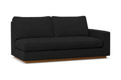 Harper Right Arm Apt Size Sofa w/ Benchseat :: Leg Finish: Pecan / Configuration: RAF - Chaise on the Right