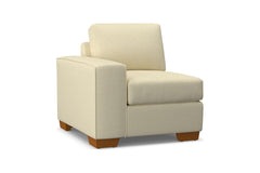 Melrose Left Arm Chair :: Leg Finish: Pecan / Configuration: LAF - Chaise on the Left