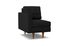 Logan Left Arm Chair :: Leg Finish: Pecan / Configuration: LAF - Chaise on the Left