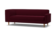 Monroe Right Arm Corner Sofa :: Leg Finish: Pecan / Configuration: RAF - Chaise on the Right