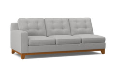 Brentwood Left Arm Sofa :: Leg Finish: Pecan / Configuration: LAF - Chaise on the Left