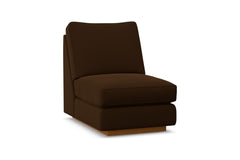 Harper Armless Chair :: Leg Finish: Pecan