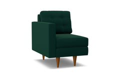 Logan Left Arm Chair :: Leg Finish: Pecan / Configuration: LAF - Chaise on the Left