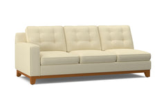 Brentwood Left Arm Sofa :: Leg Finish: Pecan / Configuration: LAF - Chaise on the Left