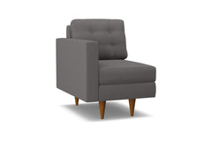 Logan Left Arm Chair :: Leg Finish: Pecan / Configuration: LAF - Chaise on the Left