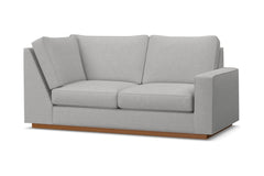 Harper Right Arm Corner Loveseat :: Leg Finish: Pecan / Configuration: RAF - Chaise on the Right