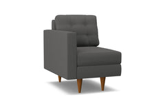 Logan Left Arm Chair :: Leg Finish: Pecan / Configuration: LAF - Chaise on the Left
