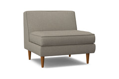 Monroe Armless Chair :: Leg Finish: Pecan