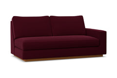 Harper Right Arm Apt Size Sofa w/ Benchseat :: Leg Finish: Pecan / Configuration: RAF - Chaise on the Right