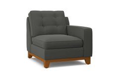 Brentwood Right Arm Chair :: Leg Finish: Pecan / Configuration: RAF - Chaise on the Right