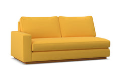 Harper Left Arm Apt Size Sofa w/ Benchseat :: Leg Finish: Pecan / Configuration: LAF - Chaise on the Left