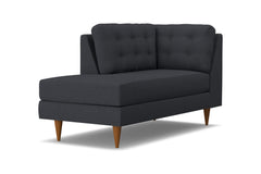 Logan Left Arm Chaise :: Leg Finish: Pecan / Configuration: LAF - Chaise on the Left