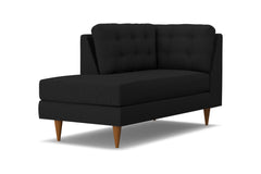 Logan Left Arm Chaise :: Leg Finish: Pecan / Configuration: LAF - Chaise on the Left