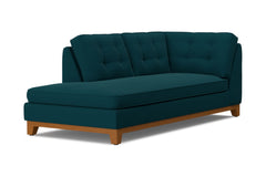 Brentwood Left Arm Chaise :: Leg Finish: Pecan / Configuration: LAF - Chaise on the Left