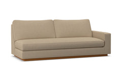 Harper Right Arm Sofa w/ Benchseat :: Leg Finish: Pecan / Configuration: RAF - Chaise on the Right
