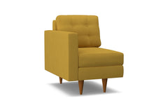 Logan Left Arm Chair :: Leg Finish: Pecan / Configuration: LAF - Chaise on the Left