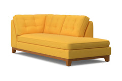 Brentwood Right Arm Chaise :: Leg Finish: Pecan / Configuration: RAF - Chaise on the Right